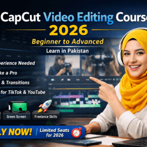 CapCut Video Editing Course 2026 – Beginner to Advanced | Learn in Pakistan