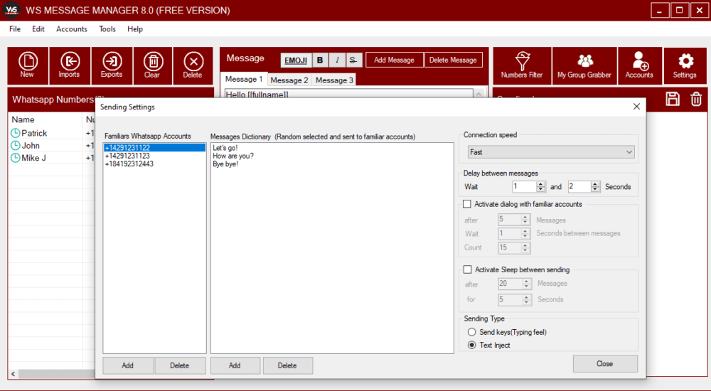 WSTool Pro Business Edition – WhatsApp Bulk Sender & Auto Reply Marketing Software for PC