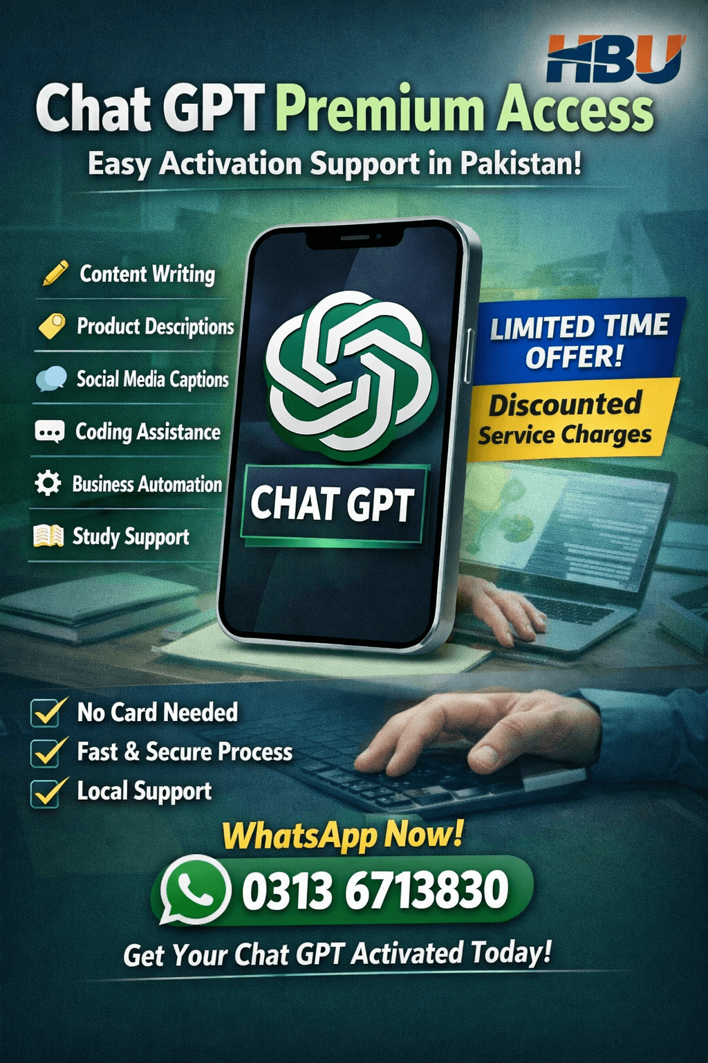 🚀 Chat GPT Premium Access – Easy & Secure Activation Support