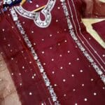 Elegant Eid 2026 Organza Embroidered 3PC Suit for Women in Pakistan – Luxury Sequence & Applic WorkElegant Eid 2026 Organza Embroidered 3PC Suit for Women in Pakistan – Luxury Sequence & Applic Work