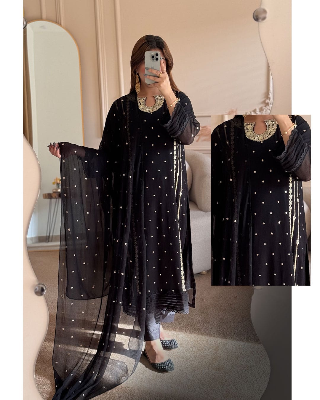 Eid 3PC Dress Pakistan,Organza Embroidered Suit,Eid Collection 2026 Pakistan,Women Festive Wear Pakistan,Luxury Eid Dresses Online Pakistan