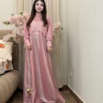 Elegant Moonlight Glitter Maxi 2PC Dress with Cap – Premium Imported Fabric | Pakistan