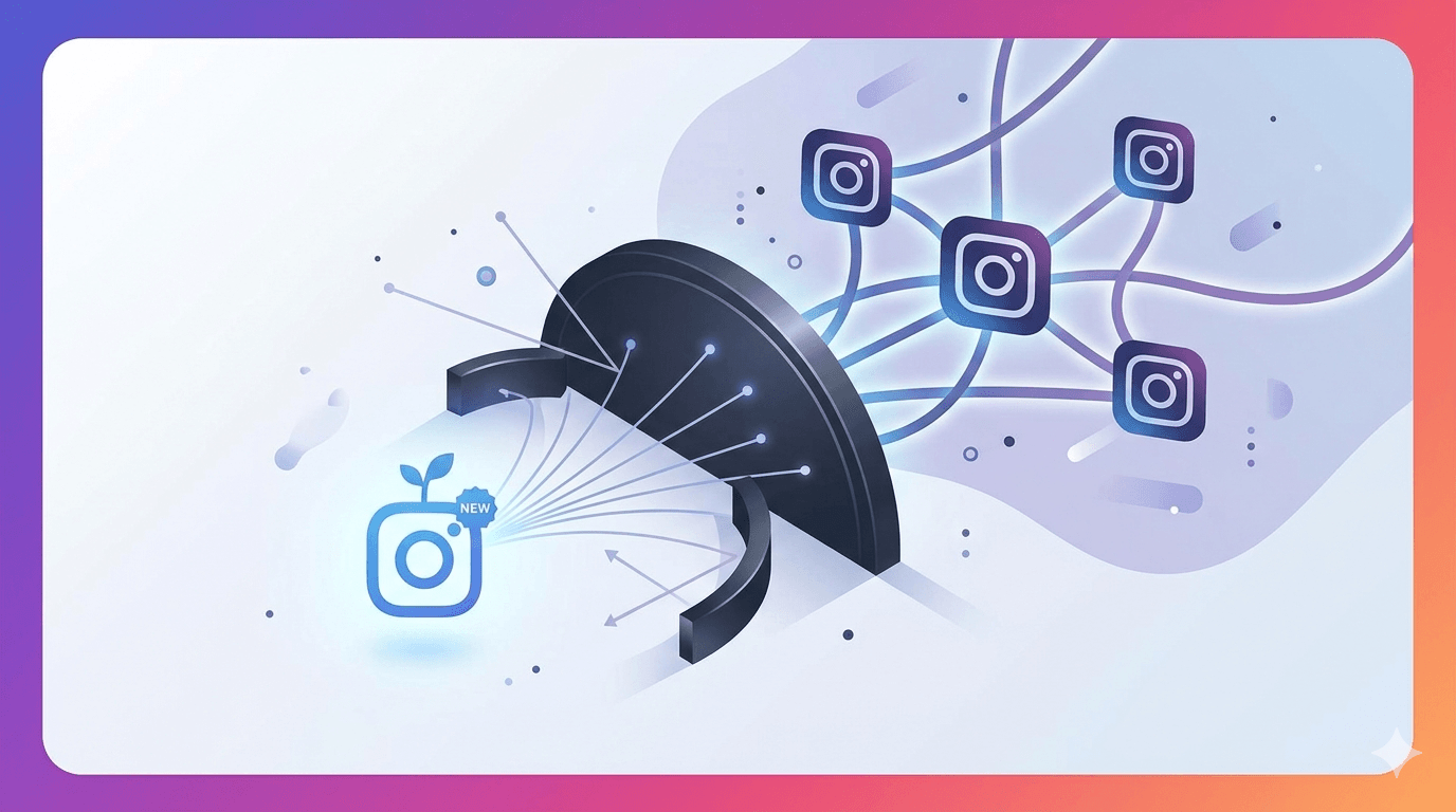 Why New Instagram Accounts Face the "Aggregator Penalty" More Harshly